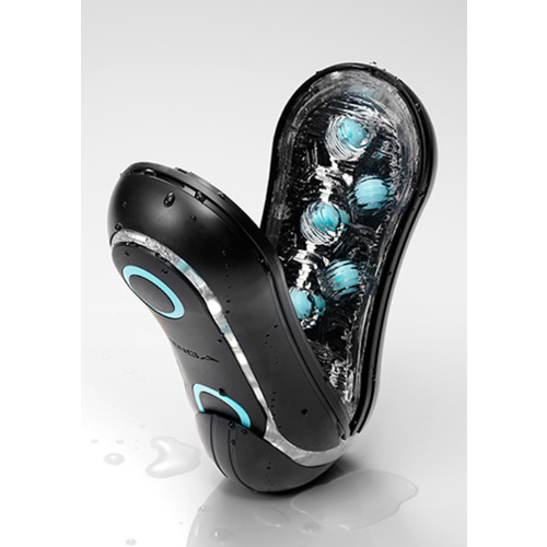 Tenga - Flip Orb Strong Masturbator Blauw afbeelding 2